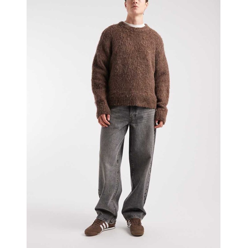 Levis 578 baggy jeans in grey wash