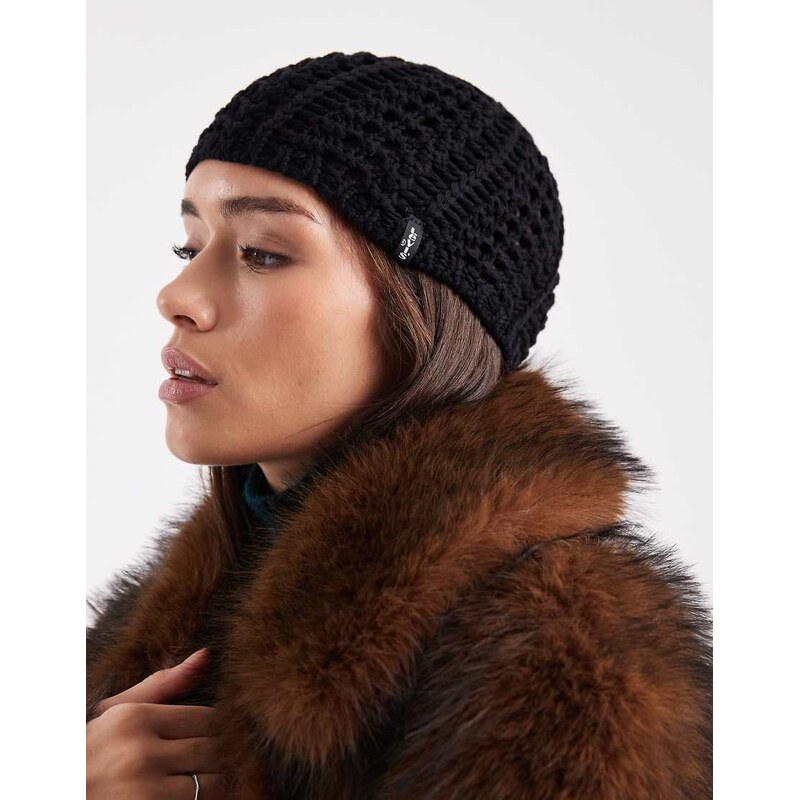 Levis crochet beanie in black 114157208