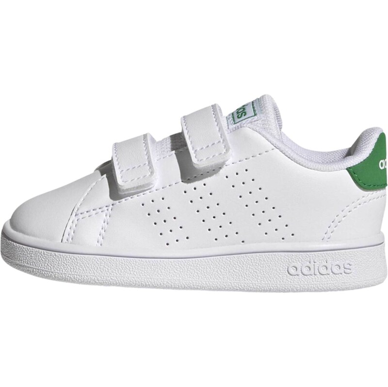 ADIDAS SPORTSWEAR Tenisky Advantage zelená / bílá