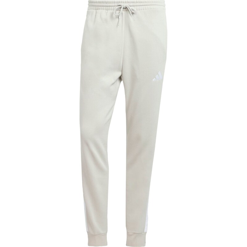 ADIDAS SPORTSWEAR Sportovní kalhoty světle šedá / bílá