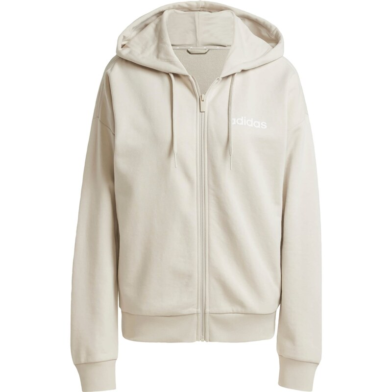 ADIDAS SPORTSWEAR Sportovní mikina Essentials krémová / bílá