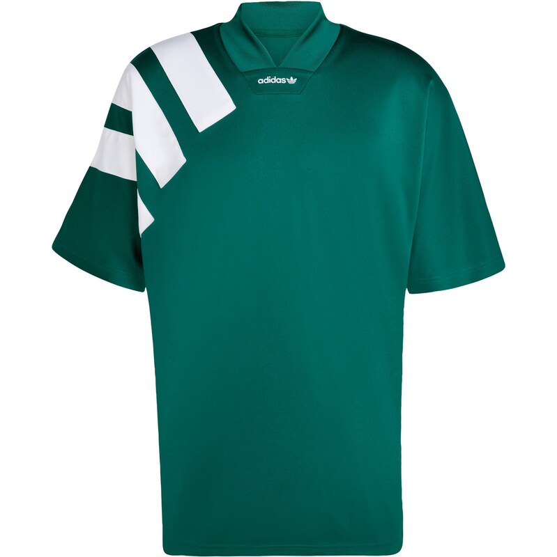 ADIDAS ORIGINALS Tričko Adicolor tmavě zelená / bílá