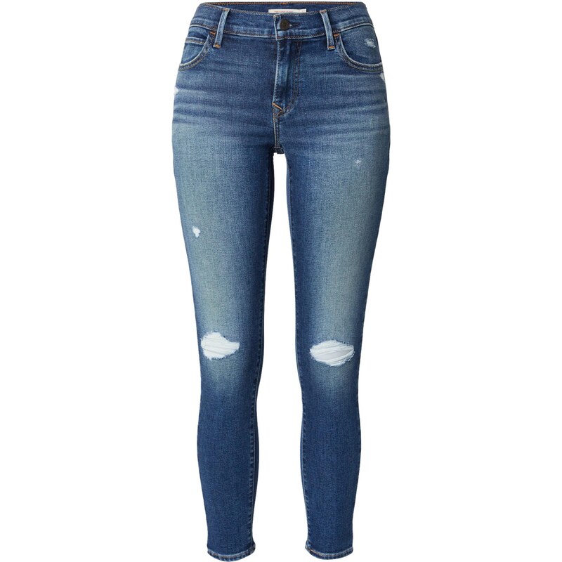 LEVI'S  Džíny '710 Super Skinny Jeans' modrá džínovina