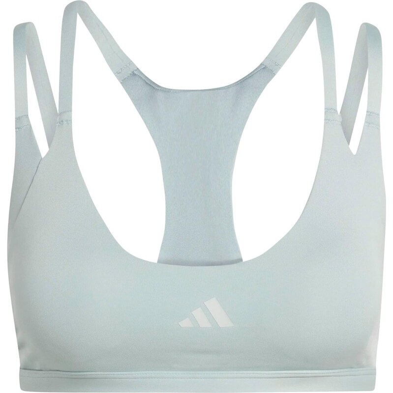 ADIDAS PERFORMANCE Sportovní podprsenka OPT pastelově zelená