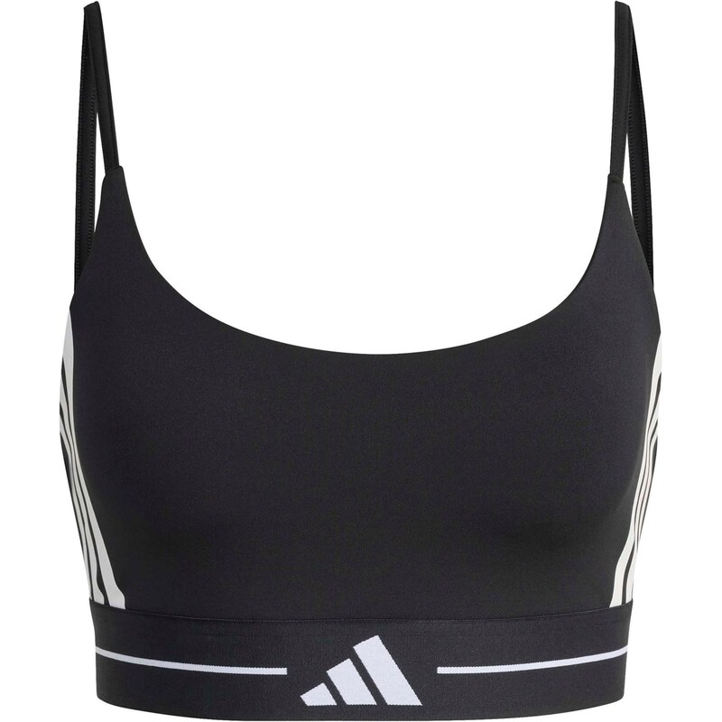 ADIDAS PERFORMANCE Sportovní podprsenka HYG černá / bílá