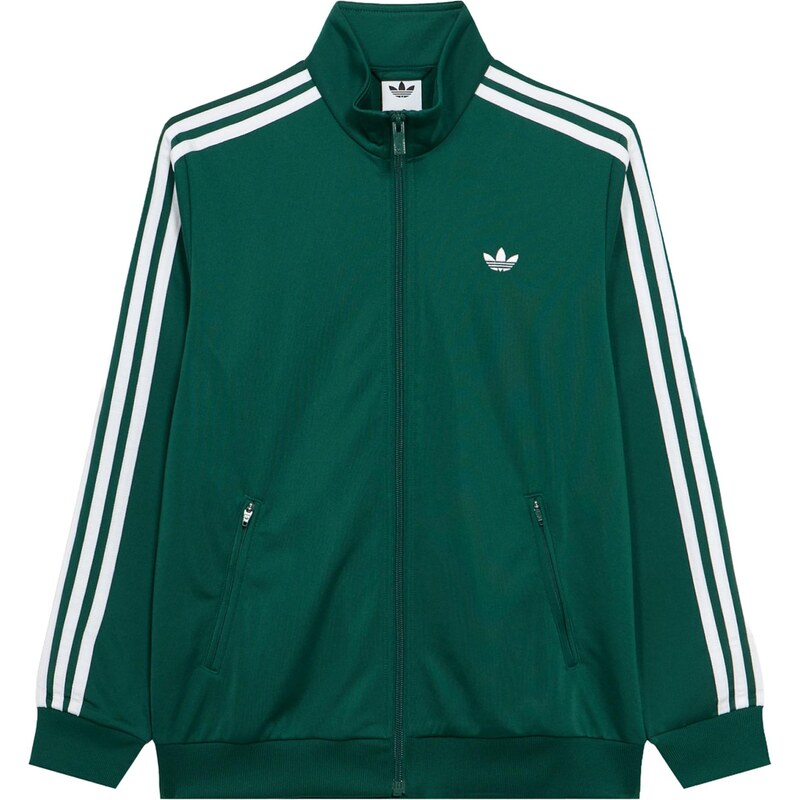 ADIDAS ORIGINALS Mikina Firebird smaragdová / bílá