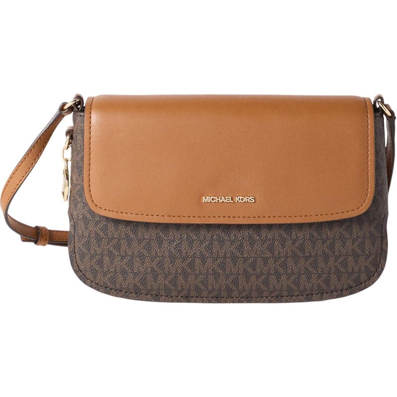 MICHAEL Michael Kors Taška přes rameno hnědá / koňaková / tmavě hnědá