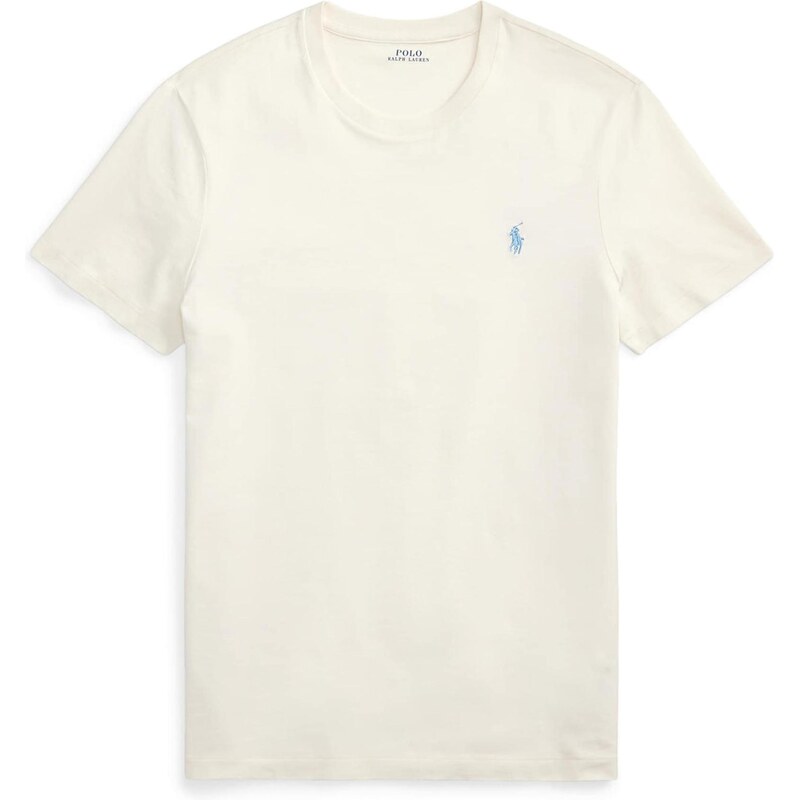 Polo Ralph Lauren Tričko slonová kost / azurová