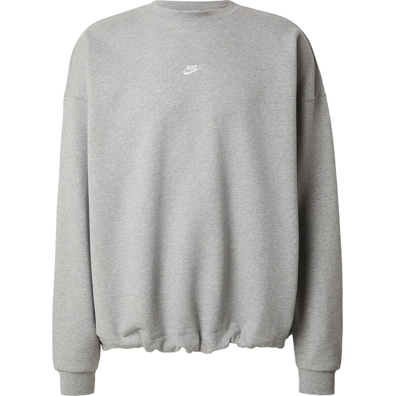Nike Sportswear Mikina CLUB tmavě šedá / bílá