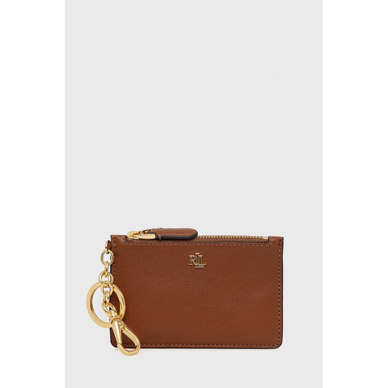 Kožené pouzdro na karty Lauren Ralph Lauren 71800001