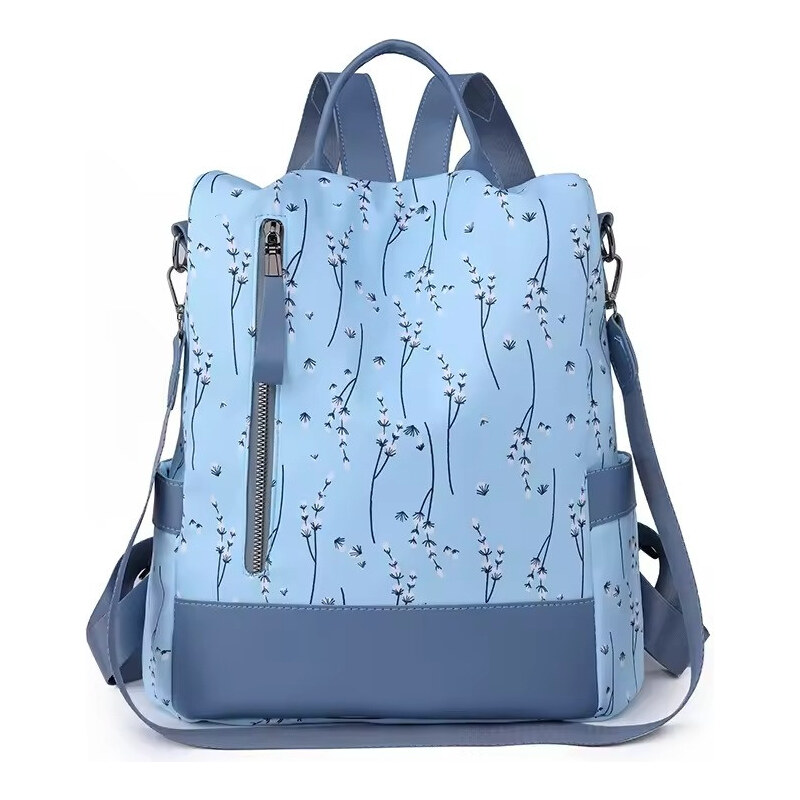 Lifestyle Crossbody batůžek s popruhem Kočičky Modrý 14L 115025174