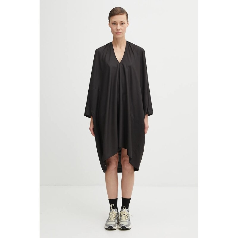Hedvábné šaty Visvim ruana dress l/s 115145034