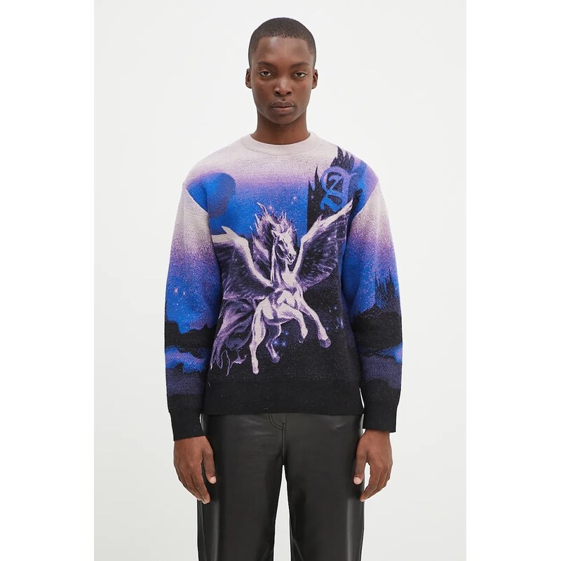 Aries Vlněný svetr Aries Pegasus Knit