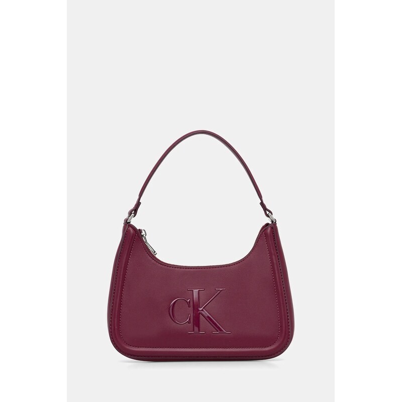 Calvin Klein baguette kabelka dámská z imitace kůže
