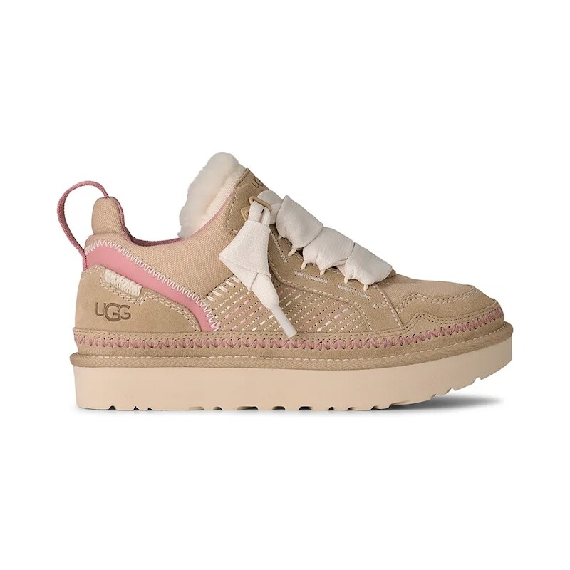 Semišové tenisky UGG W Lowmel Meadow 112495288
