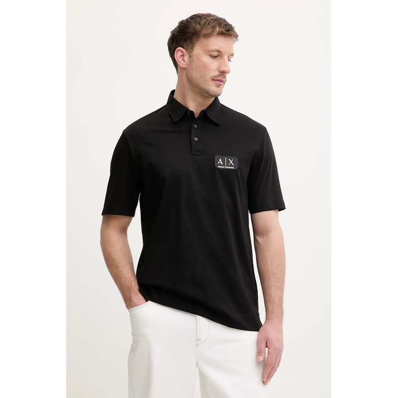 Armani Exchange Bavlněné polo tričko Armani Exchange