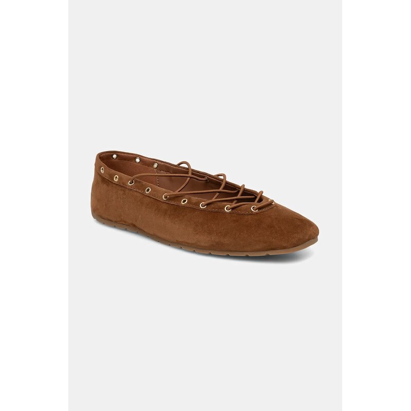 Steve Madden Semišové baleríny Steve Madden Pointe