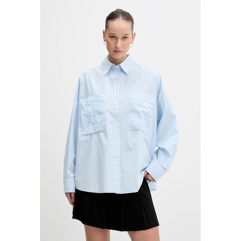 Bavlněná košile Hugo Blue Edafnena_B 112419316