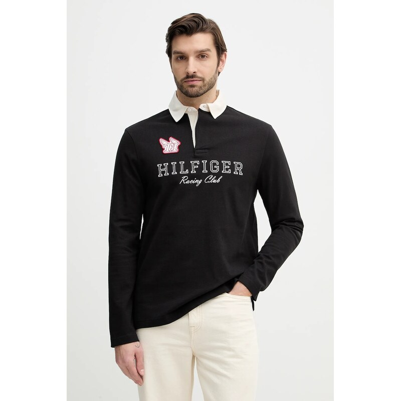Tommy Hilfiger Bavlněné tričko s dlouhým rukávem Tommy Hilfiger