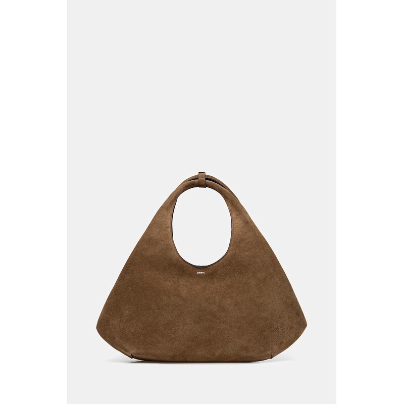 Semišová kabelka Coperni Folded v elegantním provedení