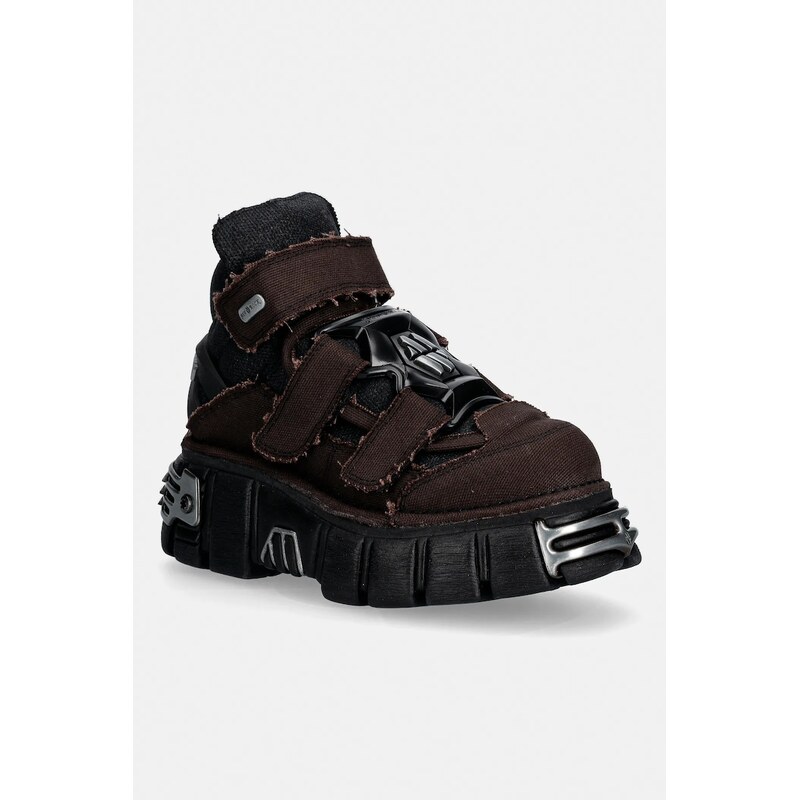 Tenisky New Rock TORDO MARRON, RECIPET NEGRO, TOWER NEGRO AC 112447903