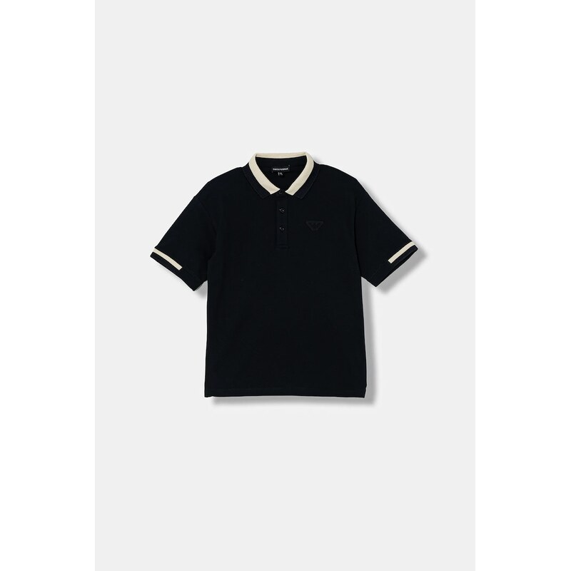 Emporio Armani Dětské polo tričko Emporio Armani