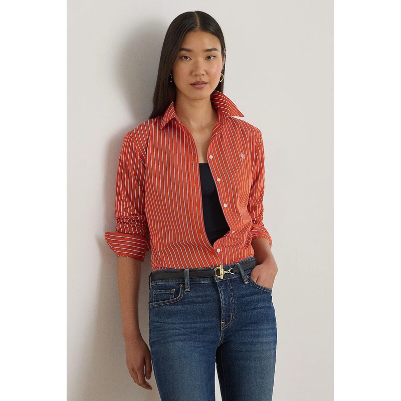 Lauren Ralph Lauren Bavlněná košile Lauren Ralph Lauren