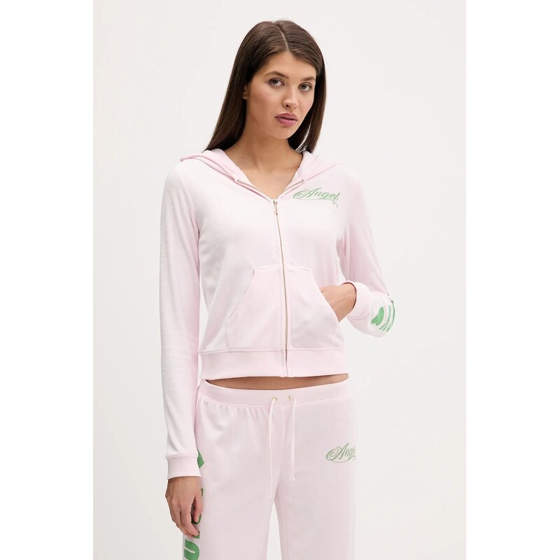 Juicy Couture Velurová mikina Juicy Couture Angel