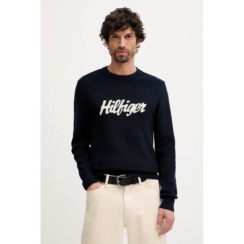 Tommy Hilfiger Bavlněný svetr Tommy Hilfiger