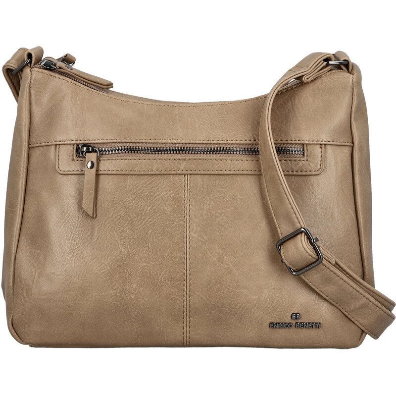Dámská crossbody kabelka taupe - Enrico Benetti Jules taupe
