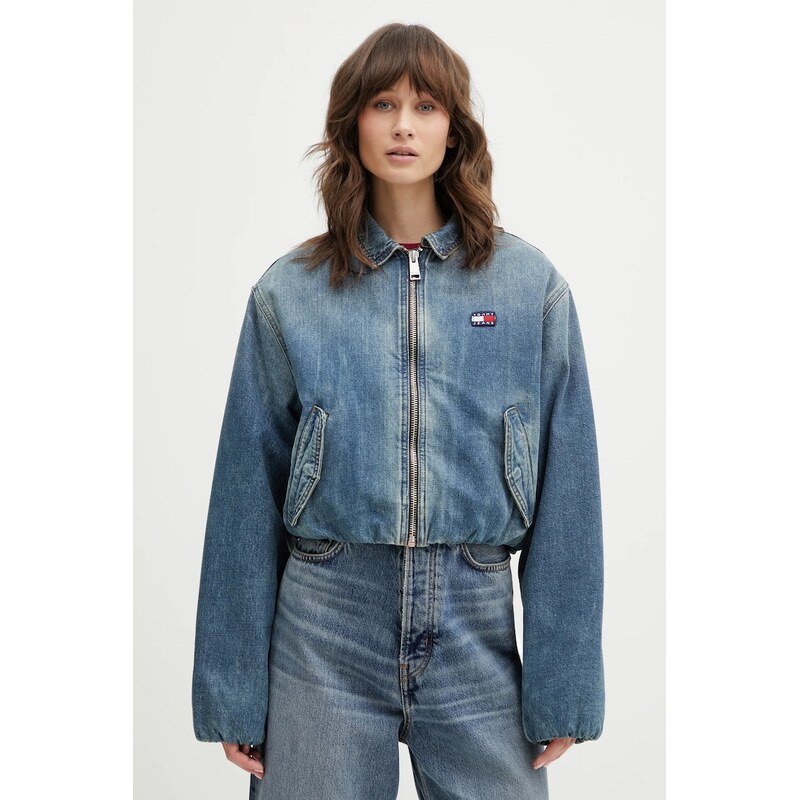Bavlněná džínová bunda Tommy Jeans 110970579