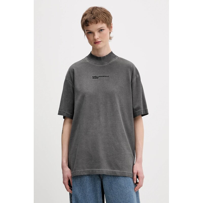 Karl Lagerfeld Jeans Bavlněné tričko Karl Lagerfeld Jeans