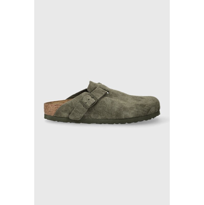 Semišové pantofle Birkenstock Boston 103943912