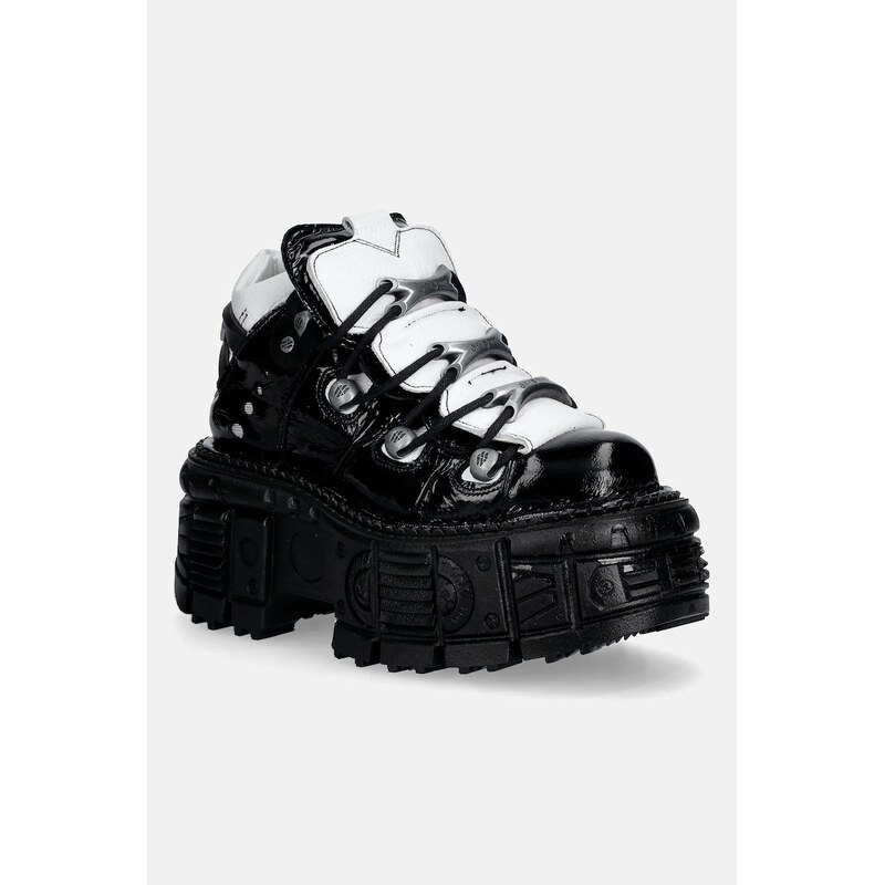Kožené tenisky New Rock M-106-S119 Ankle Boot Imperfect 112419139