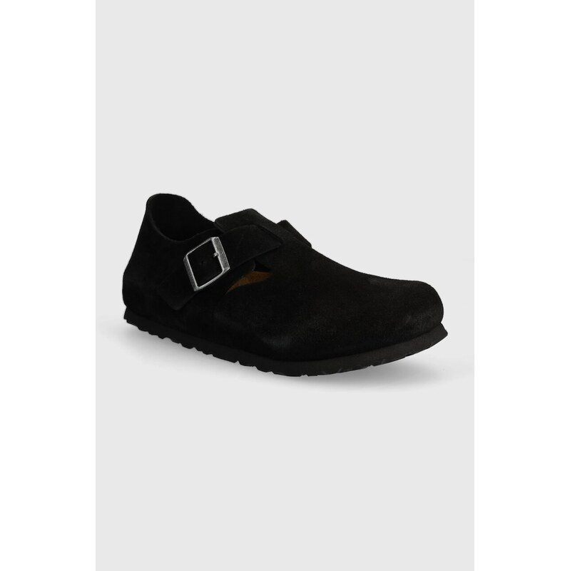 Birkenstock Semišové polobotky Birkenstock London