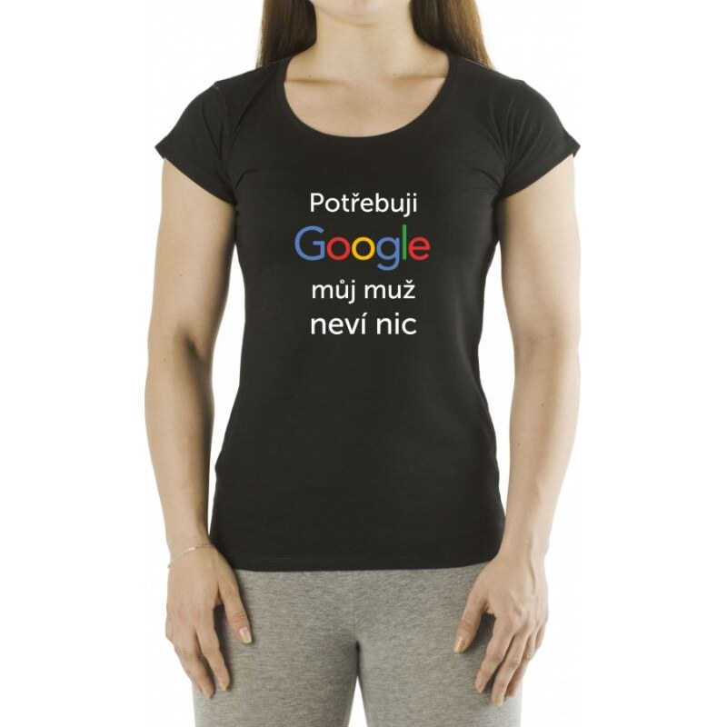 Divja Tričko Potřebuji Google 111126116