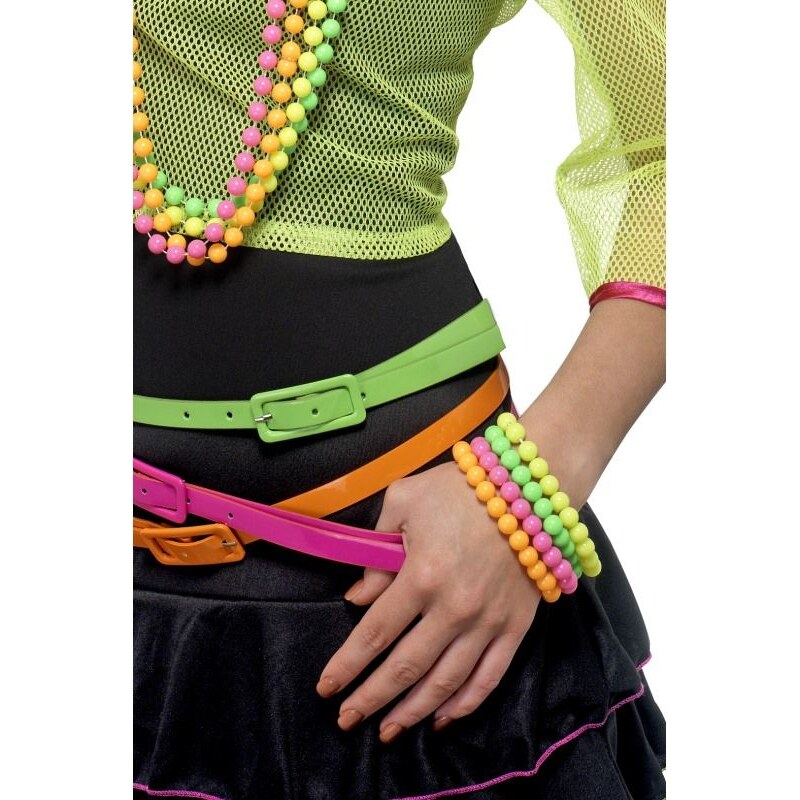 Smiffys.com Náramek - neon 4ks 111127449