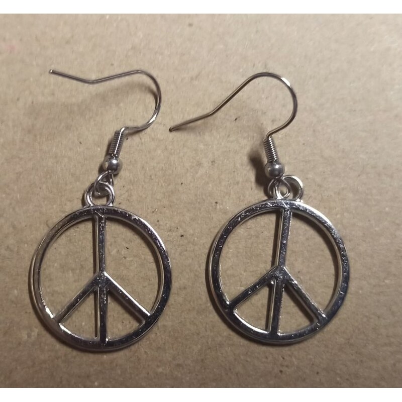 dovoz ptakoviny.cz Náušnice hippies stříbrné 2 cm 111128298