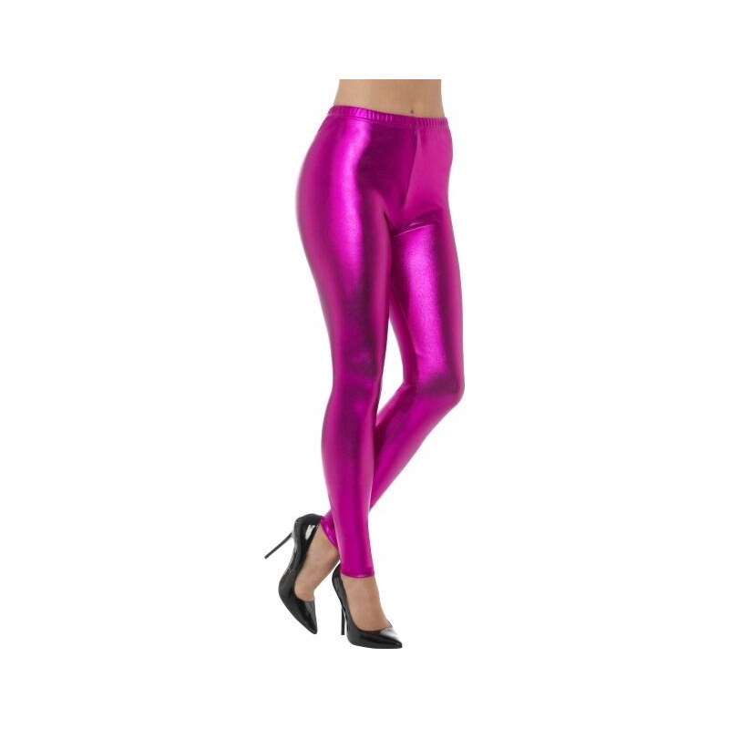 Smiffys Legíny - růžové, lesklé 112542269