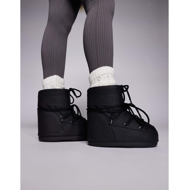 Moon Boot Moonboot Icon Low Rubber in black 112543943