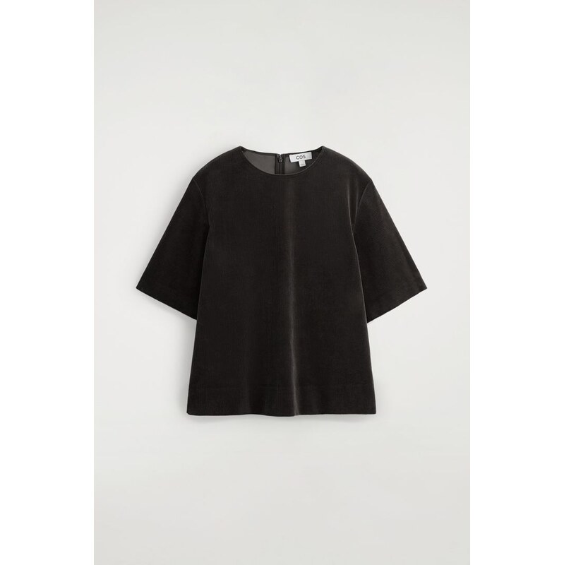 H&M - MANŠESTROVÝ TOP - hnědá 112544558