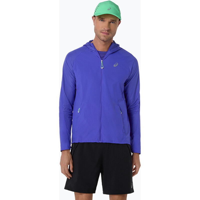 Pánské běžecké tílko ASICS Road All Over Print Singlet cobalt