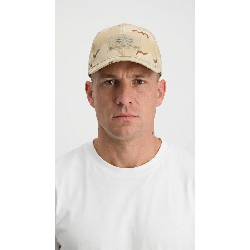 Alpha Industries Kšiltovka Velcro Cap Camo desert camo 91 small 112546720