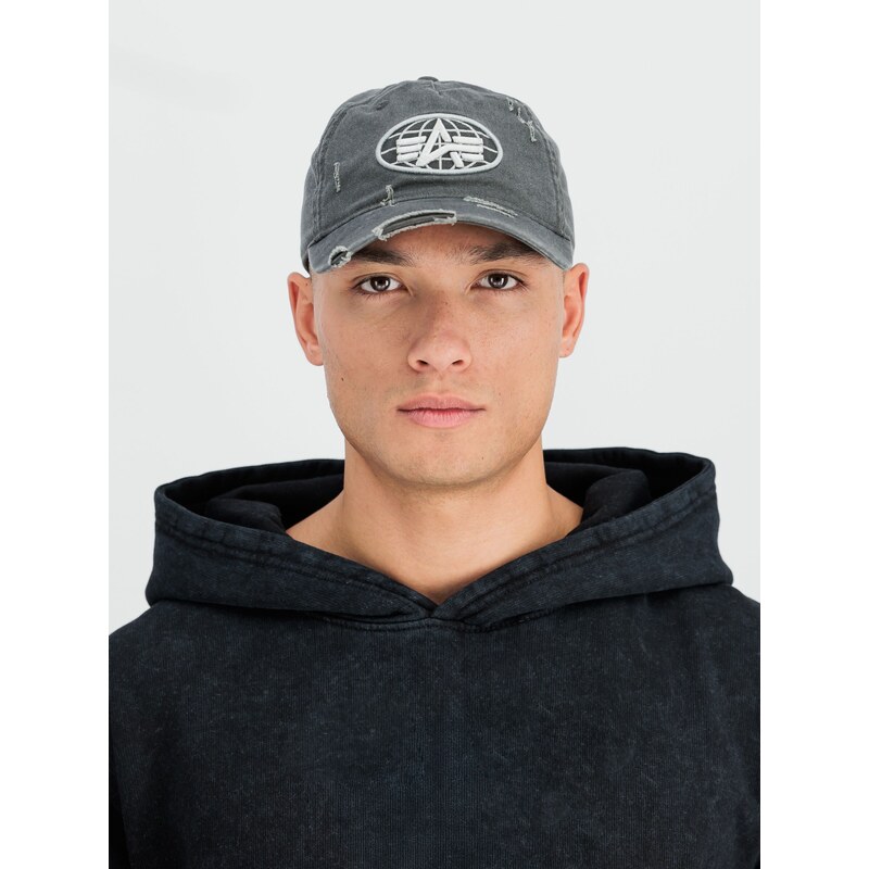 Alpha Industries Kšiltovka World Acid Cap černá 112546724