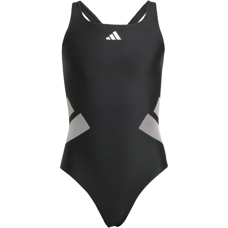 ADIDAS PERFORMANCE Sportovní plavky šedá / černá / bílá