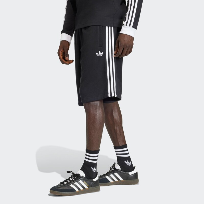 ADIDAS ORIGINALS Kalhoty 3-STRIPES černá / bílá