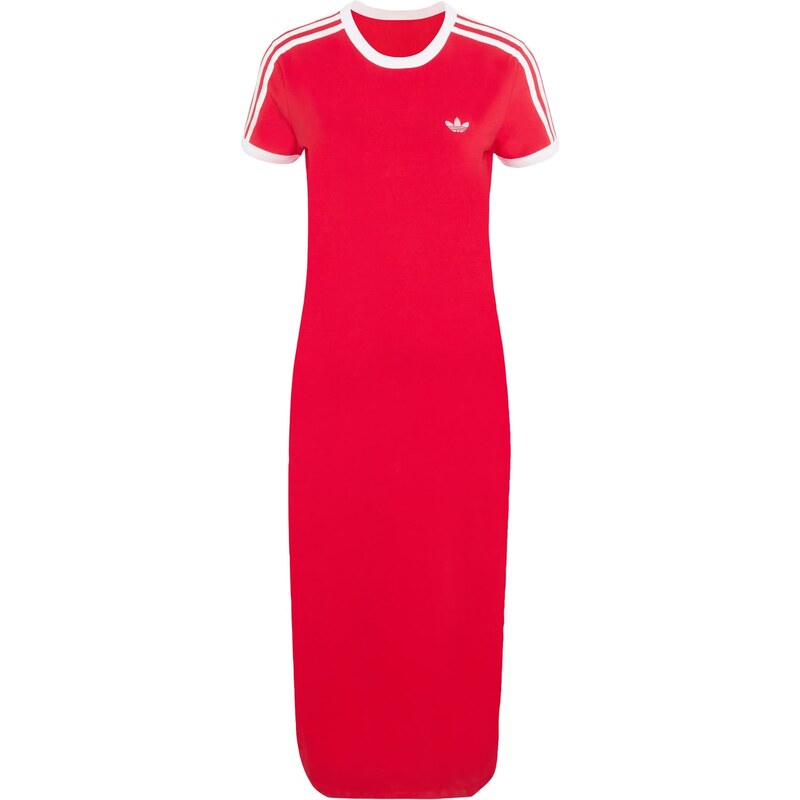 ADIDAS ORIGINALS Šaty červená / bílá 112552309