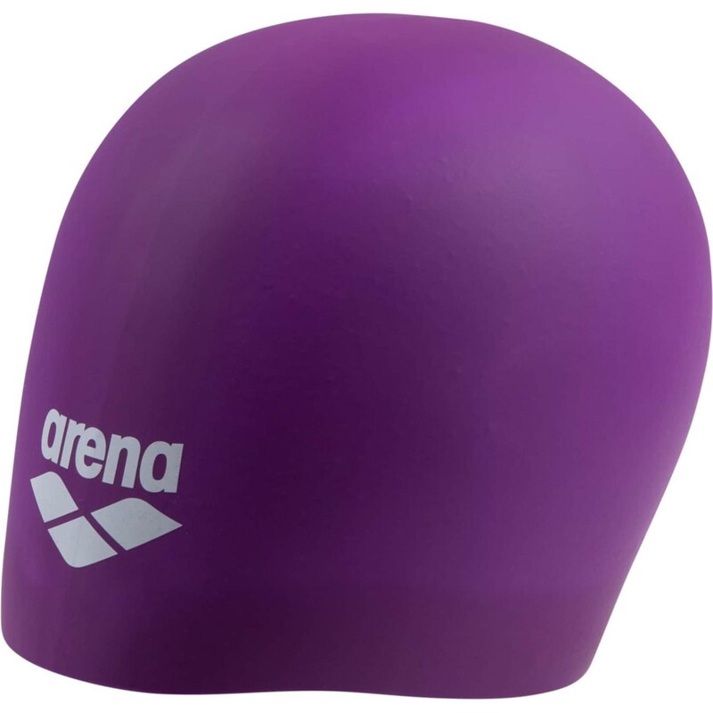 ARENA Plavecká čepice LONG HAIR šedá / tmavě fialová