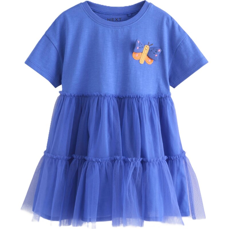 Next Šaty indigo / oranžová