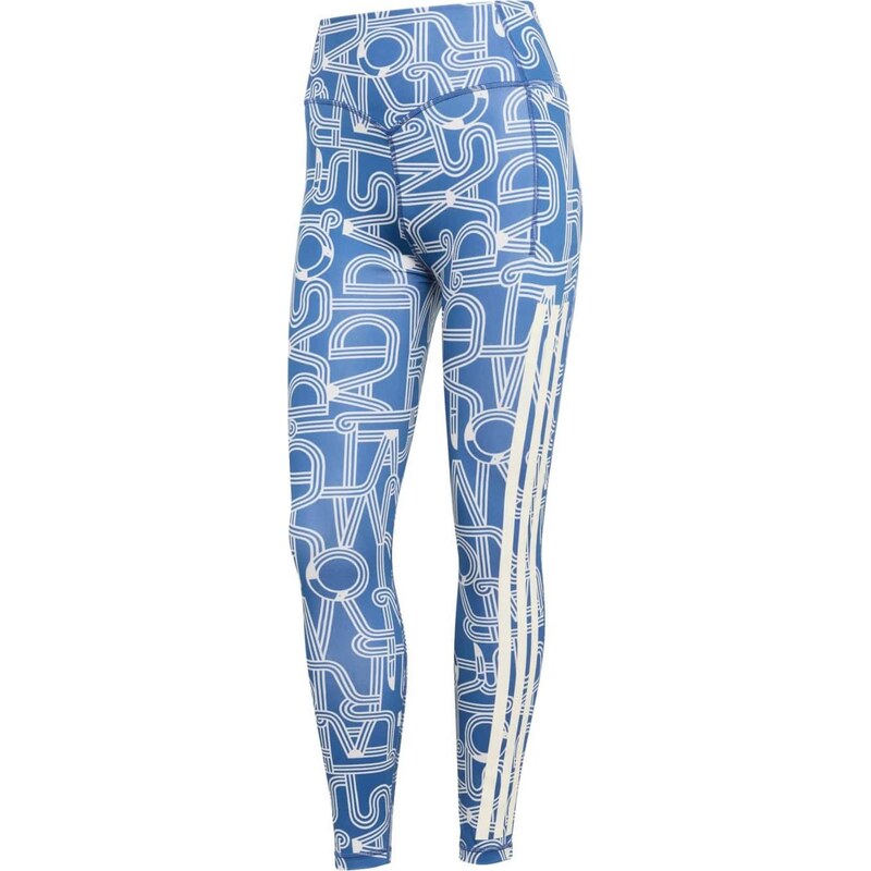 ADIDAS PERFORMANCE Sportovní kalhoty FARM modrá / bílá 112553205